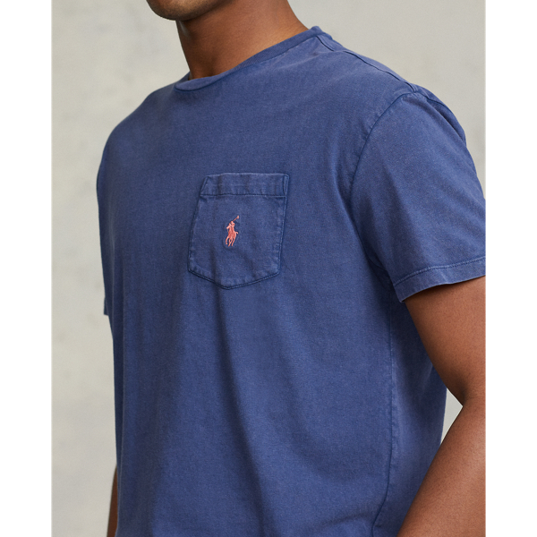 ★★POLO RALPH LAUREN★★ Classic fit cotton linen pocket t- Genuine Polo Ralph Lauren Classic Fit Cotton Linen Pocket T