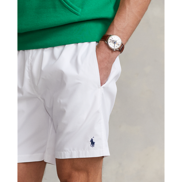 White 6.5-Inch Water-Repellent Short Polo Ralph Lauren 6