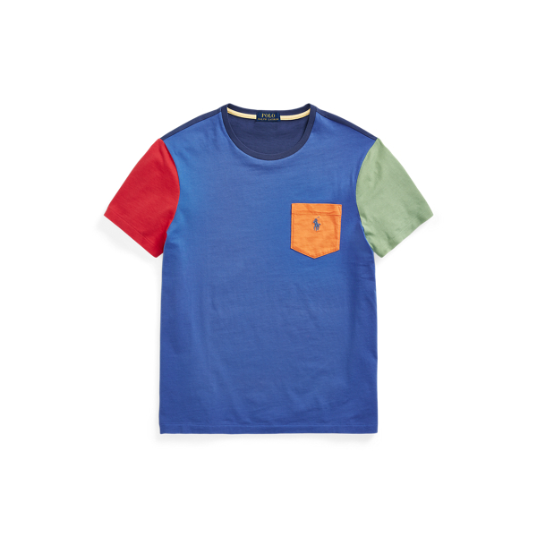 Custom Slim Fit Jersey Pocket T-Shirt Polo Ralph Lauren 1