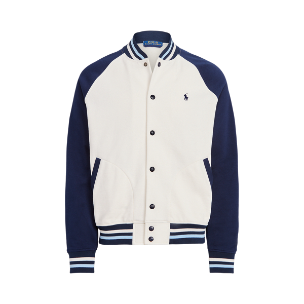 Ralph lauren cotton baseball jacket hotsell