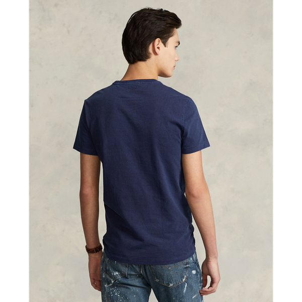 Newport Navy Custom Slim Fit Jersey Pocket T-Shirt Polo Ralph Lauren 4