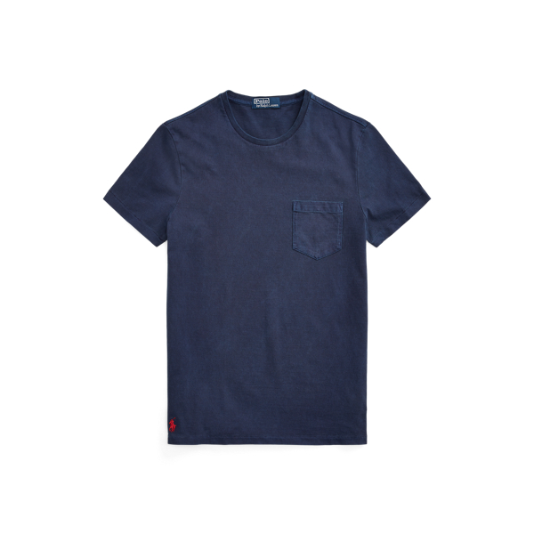 Newport Navy Custom Slim Fit Jersey Pocket T-Shirt Polo Ralph Lauren 2