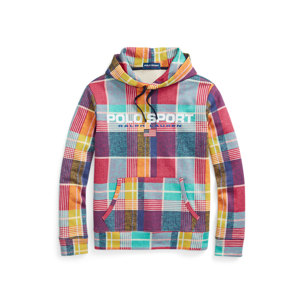 Polo Sport Madras-Print Hoodie Polo Ralph Lauren 1