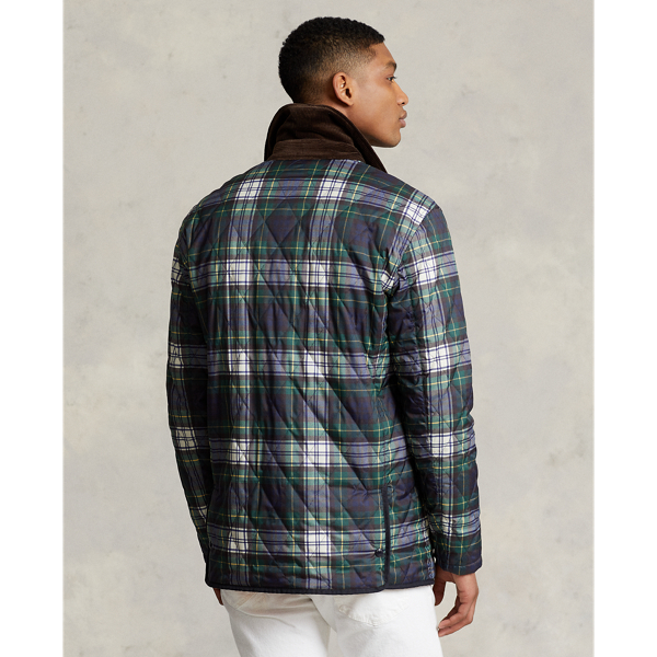 White Gordon/Bittersweet Water-Repellent Reversible Barn Coat Polo Ralph Lauren 5