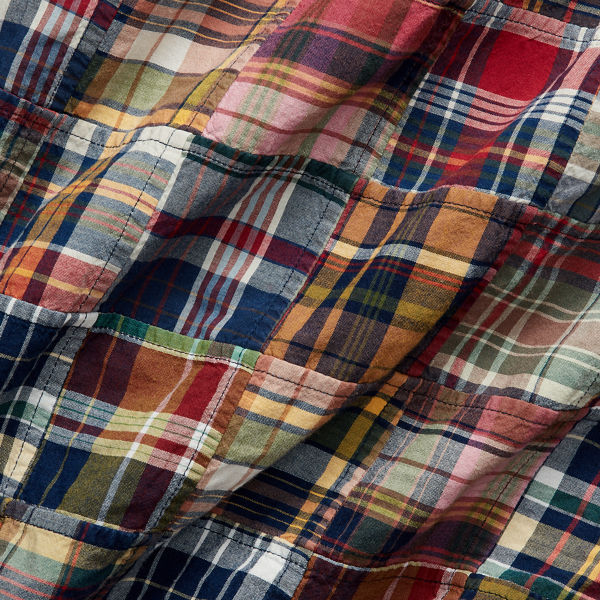 Bleeder Patchwork Classic Fit Madras Shirt Polo Ralph Lauren 7