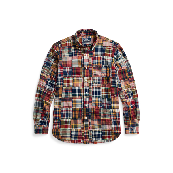 Bleeder Patchwork Classic Fit Madras Shirt Polo Ralph Lauren 2