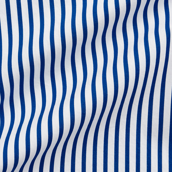 Blue/White Regent Custom Fit Striped Poplin Shirt Polo Ralph Lauren 7