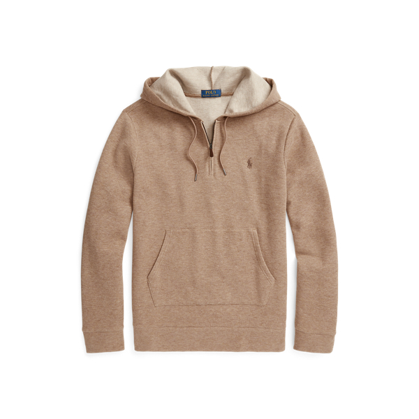 Double-Knit Quarter-Zip Hoodie