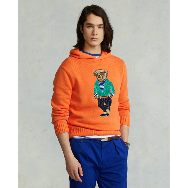 Orange ralph lauren jumper hotsell