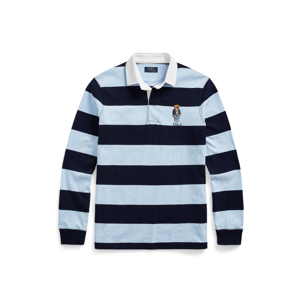 Custom Slim Fit Polo Bear Rugby Shirt