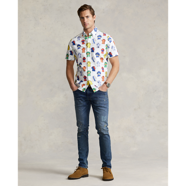 Polo Painterly Icons Classic Fit Polo-Print Oxford Shirt Polo Ralph Lauren 4