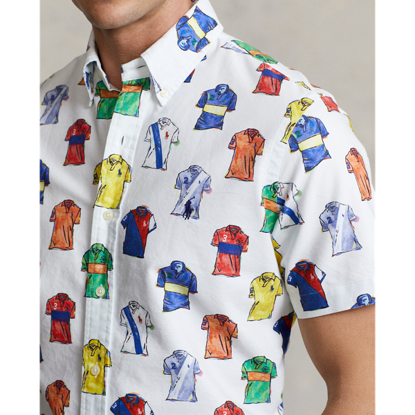 Polo Painterly Icons Classic Fit Polo-Print Oxford Shirt Polo Ralph Lauren 6
