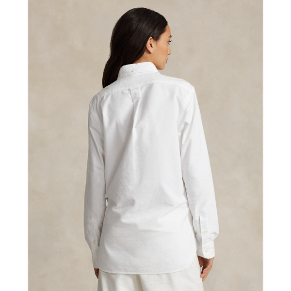 Custom-Fit Oxfordhemd Polo Ralph Lauren in Wei&szlig; 7