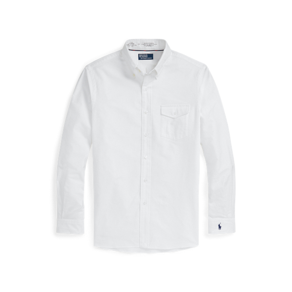 Custom-Fit Oxfordhemd Polo Ralph Lauren in Wei&szlig; 2