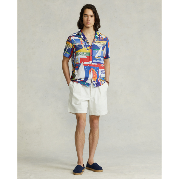 Deco Cruising The Travel-Poster Camp Shirt Polo Ralph Lauren 4
