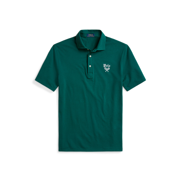 Polo tennis in piqu&eacute; Classic-Fit