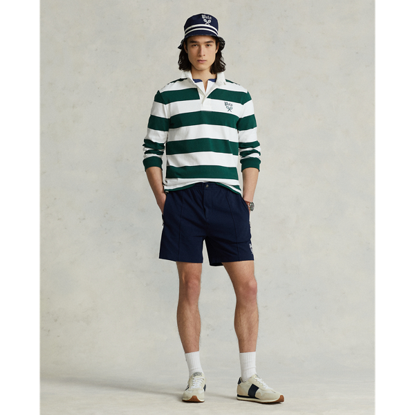 New Forest/Classic Oxford Classic Fit Striped Jersey Rugby Shirt Polo Ralph Lauren 4
