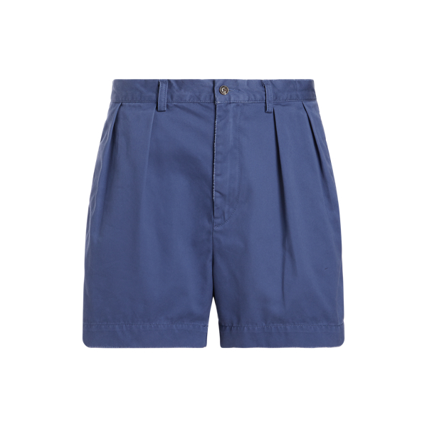 Cal&ccedil;&otilde;es Cormac com plissado de corte descontra&iacute;do com 12,7 cm Polo Ralph Lauren em 1