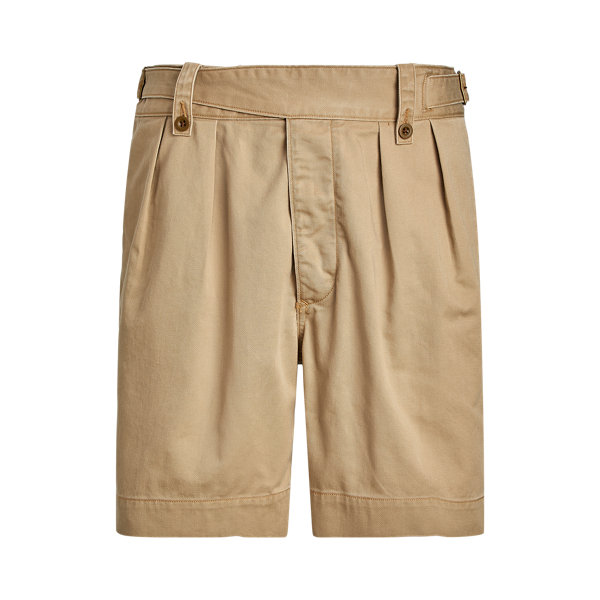17.8 cm Relaxed Fit Pleated Twill Short Polo Ralph Lauren 1