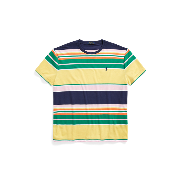 Newport Navy Multi Classic Fit Striped Soft Cotton T-Shirt Polo Ralph Lauren 2