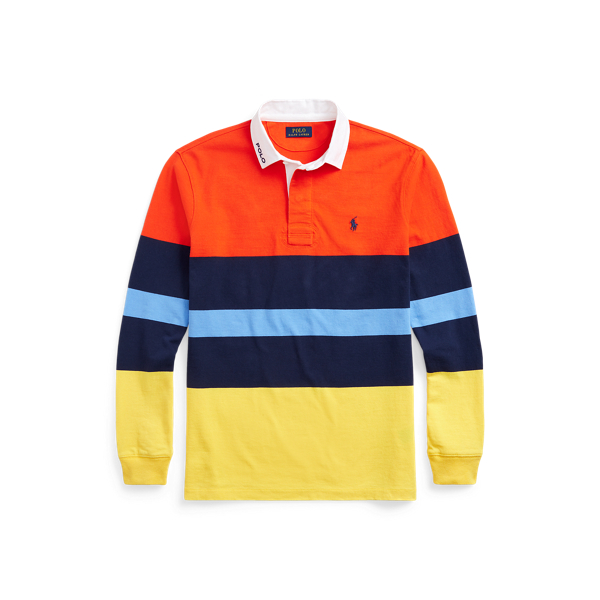 Sailing Orange Multi The Iconic Rugby Shirt Polo Ralph Lauren 2