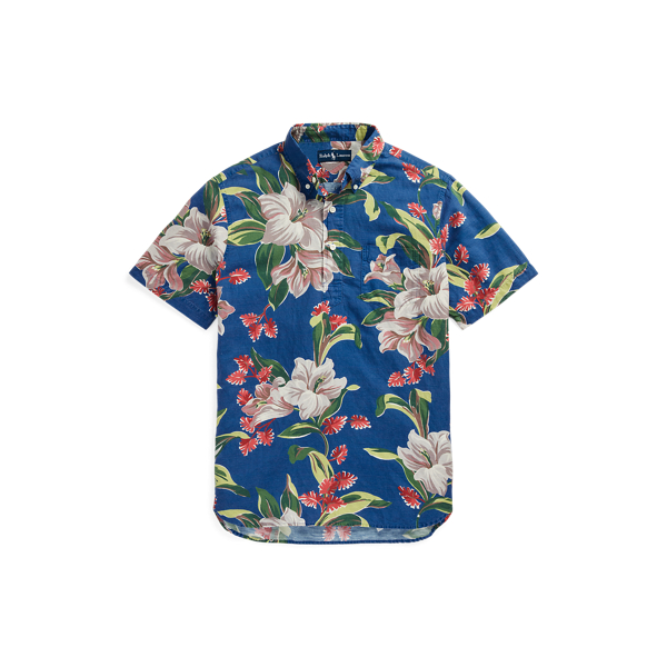 Custom Fit Floral Linen-Blend Shirt Polo Ralph Lauren 1