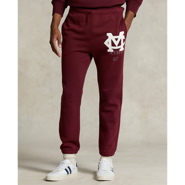 Classic Wine Morehouse Collection Tracksuit Bottom Polo Ralph Lauren 4
