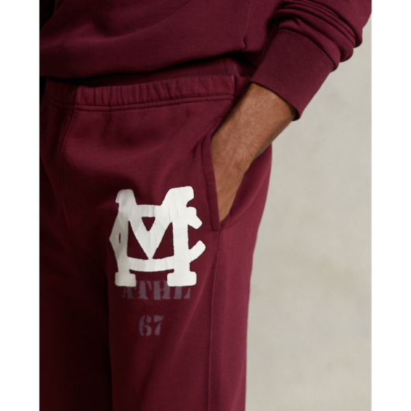Classic Wine Morehouse Collection Tracksuit Bottom Polo Ralph Lauren 6