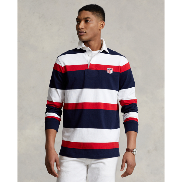 ウェア POLO RALPH LAUREN Classic fit rugby Classic Fit Mesh Rugby Shirt