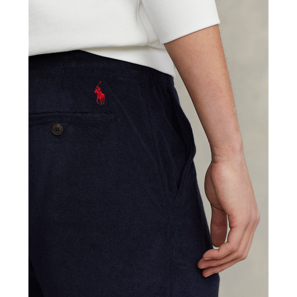 RL Navy 6-Inch Polo Prepster Terry Short Polo Ralph Lauren 6