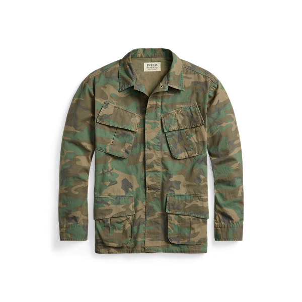 Camo Ripstop Overshirt Polo Ralph Lauren 1