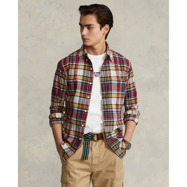 Classic Fit Madras Shirt