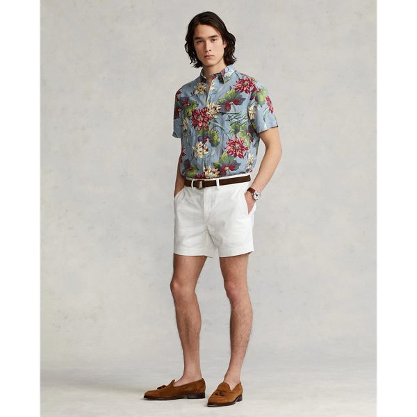 Ceramic White 6-Inch Stretch Straight Fit Chino Short Polo Ralph Lauren 1