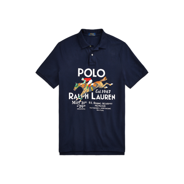 Classic Fit Mesh Graphic Shirt Polo Ralph Lauren 1