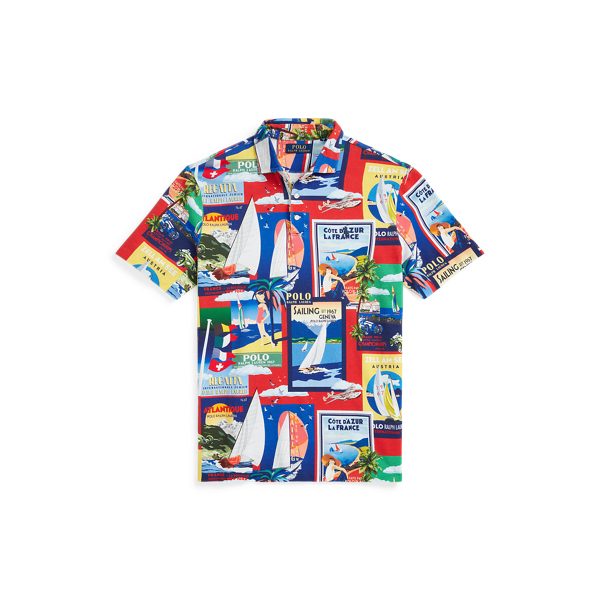 Classic Fit Regatta Mesh Polo Shirt Polo Ralph Lauren 1