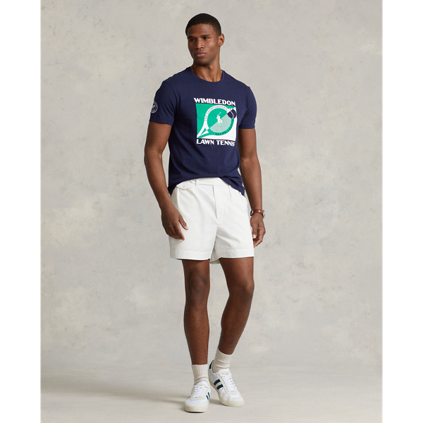 Refined Navy Wimbledon Custom Slim Fit Jersey T-Shirt Polo Ralph Lauren 4