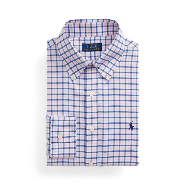 Slim Fit Checked Oxford Shirt Polo Ralph Lauren 1