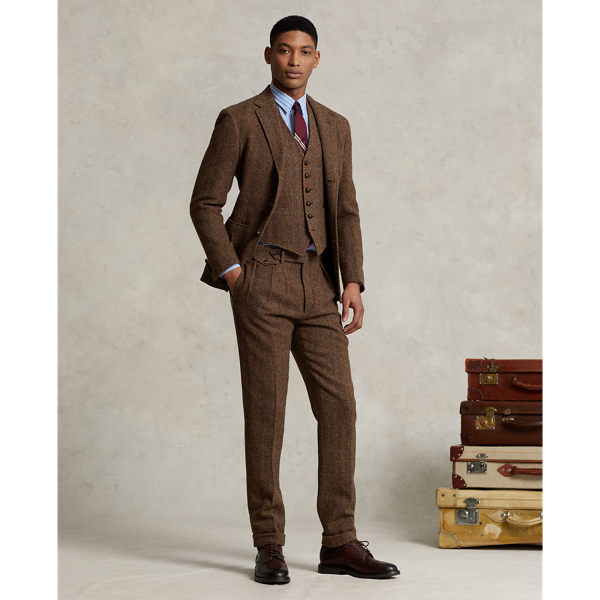 Monogramm-Hemd der Morehouse Collection Polo Ralph Lauren in Blau/Navy 4