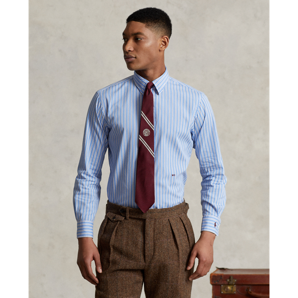 Monogramm-Hemd der Morehouse Collection Polo Ralph Lauren in Blau/Navy 1