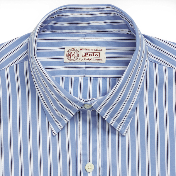 Monogramm-Hemd der Morehouse Collection Polo Ralph Lauren in Blau/Navy 7