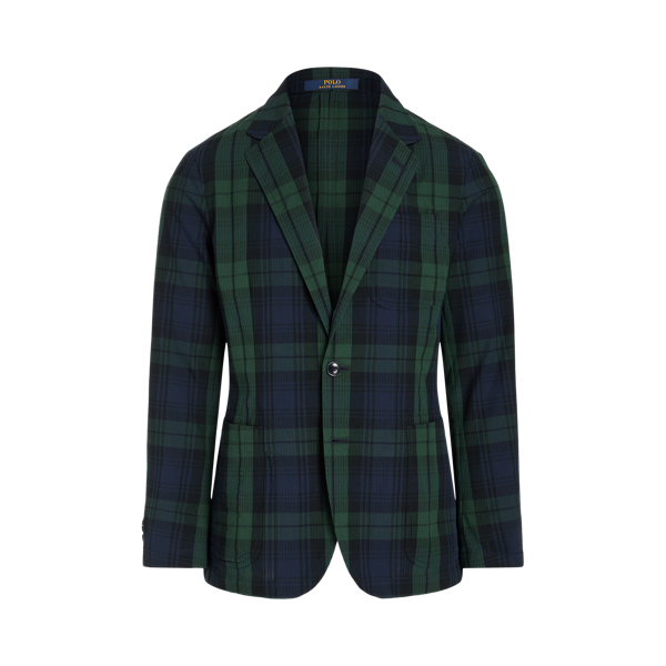 Unconstructed Seersucker Suit Jacket Polo Ralph Lauren 1