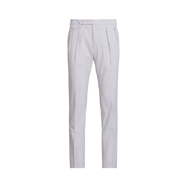 Geplooide seersucker pantalon Polo Ralph Lauren in 1