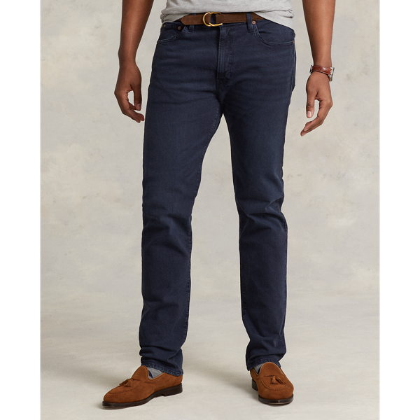 Spring Navy Varick Slim Straight Stretch Jean Big & Tall 4