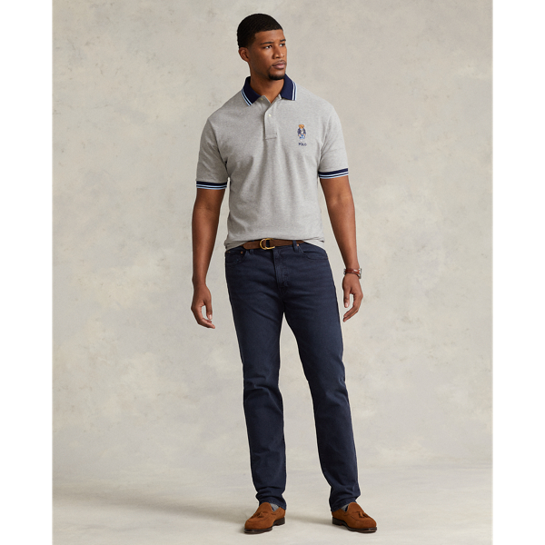 Spring Navy Varick Slim Straight Stretch Jean Big & Tall 1