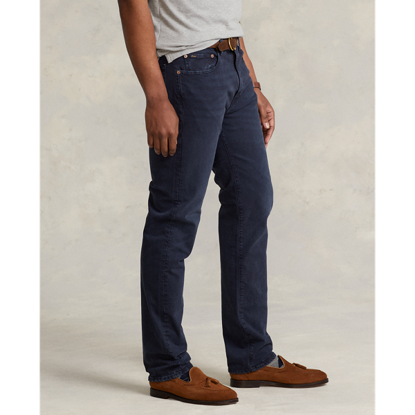 Spring Navy Varick Slim Straight Stretch Jean Big & Tall 5