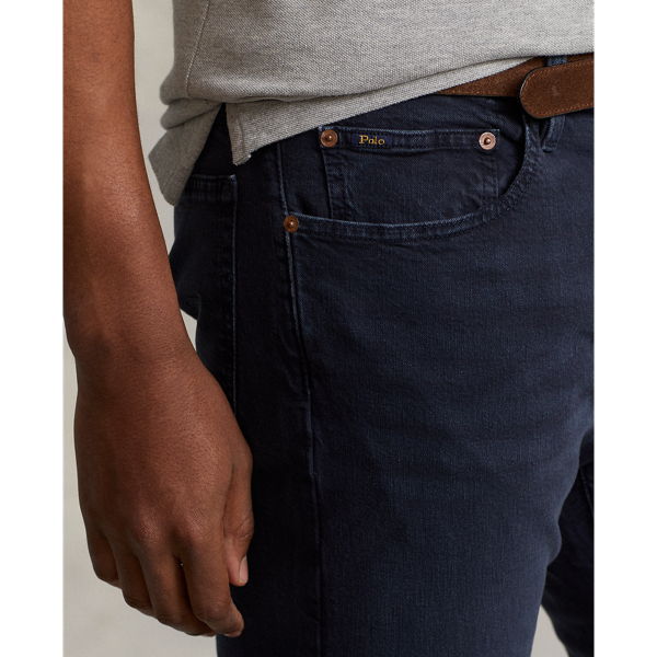 Spring Navy Varick Slim Straight Stretch Jean Big & Tall 7