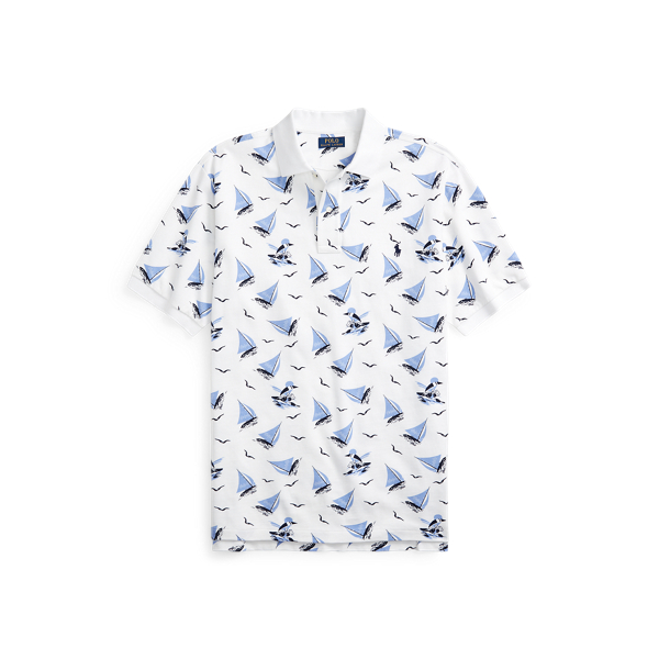Polo Bear Mesh Polo Shirt