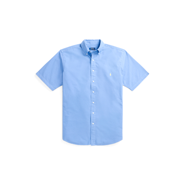 Harbor Island Blue Garment-Dyed Oxford Shirt Big & Tall 2