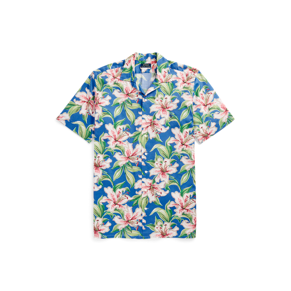 Freizeithemd mit Blumenmuster Big & Tall in 1