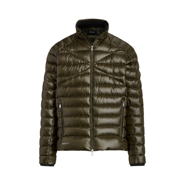 Canopy Olive Packable Water-Repellent Down Jacket RLX 2